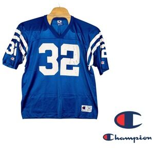 Vintage Champion Indianapolis Colts Edgerrin‎ James Football Jersey Mens Large